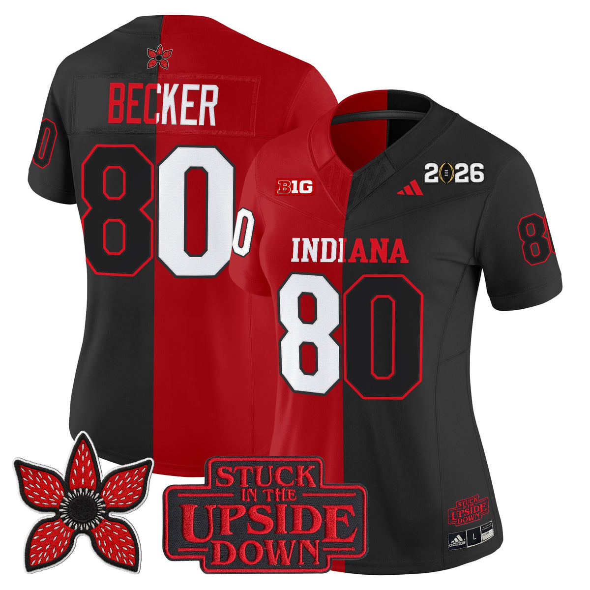 Indiana Hoosiers 'Upside Down Edition' Vapor Limited Jersey - All Stitched
