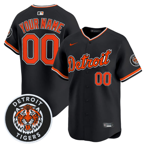 Detroit Tigers 2026 Alternate Vapor Premier Limited Custom Jersey - All Stitched
