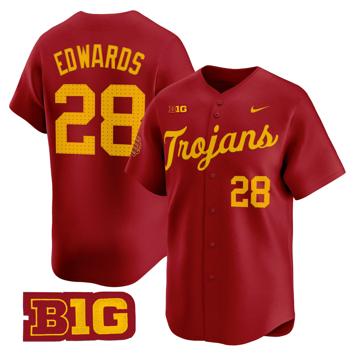 Men's USC Trojans 2026 Vapor Premier Limited Jersey - All Stitched
