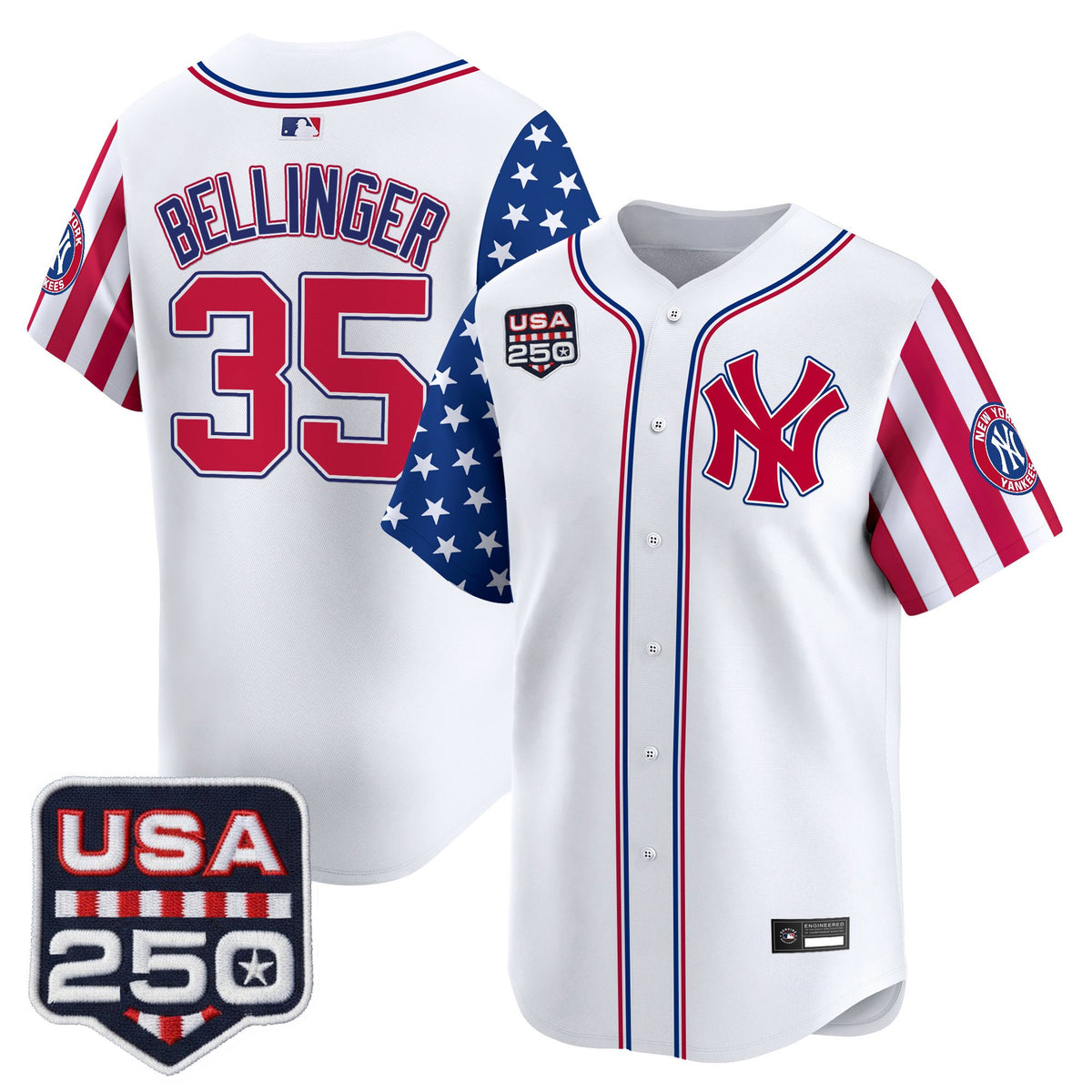 Men's Yankees "America250 Edition" Vapor Premier Limited Jersey - All Stitched