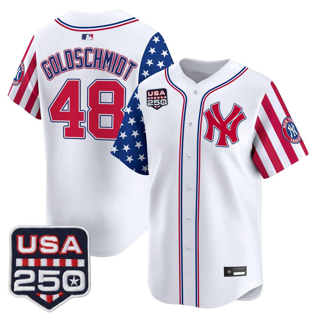 Men's Yankees "America250 Edition" Vapor Premier Limited Jersey - All Stitched