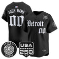 Detroit Tigers ‘Gothic Edition’ Vapor Premier Limited Custom Jersey - All Stitched