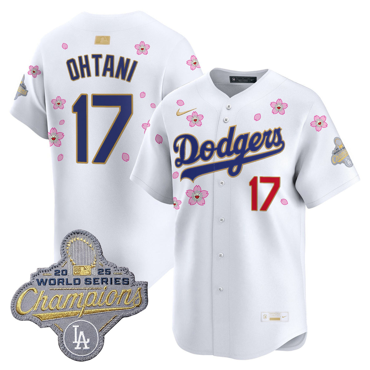 Men's Los Angeles Dodgers "Tokyo Series x Gold Collection" Vapor Premier Limited Jersey - All Stitched