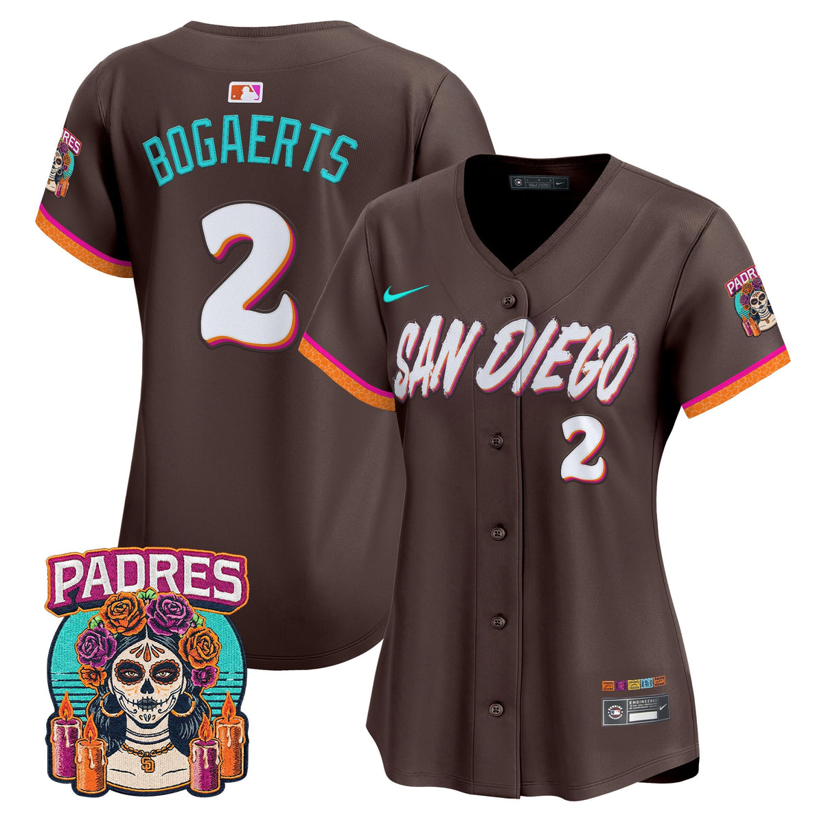 Women's San Diego Padres 2026 City Connect Vapor Premier Limited Jersey - All Stitched