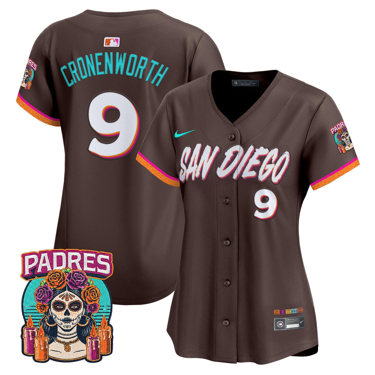 Women's San Diego Padres 2026 City Connect Vapor Premier Limited Jersey - All Stitched