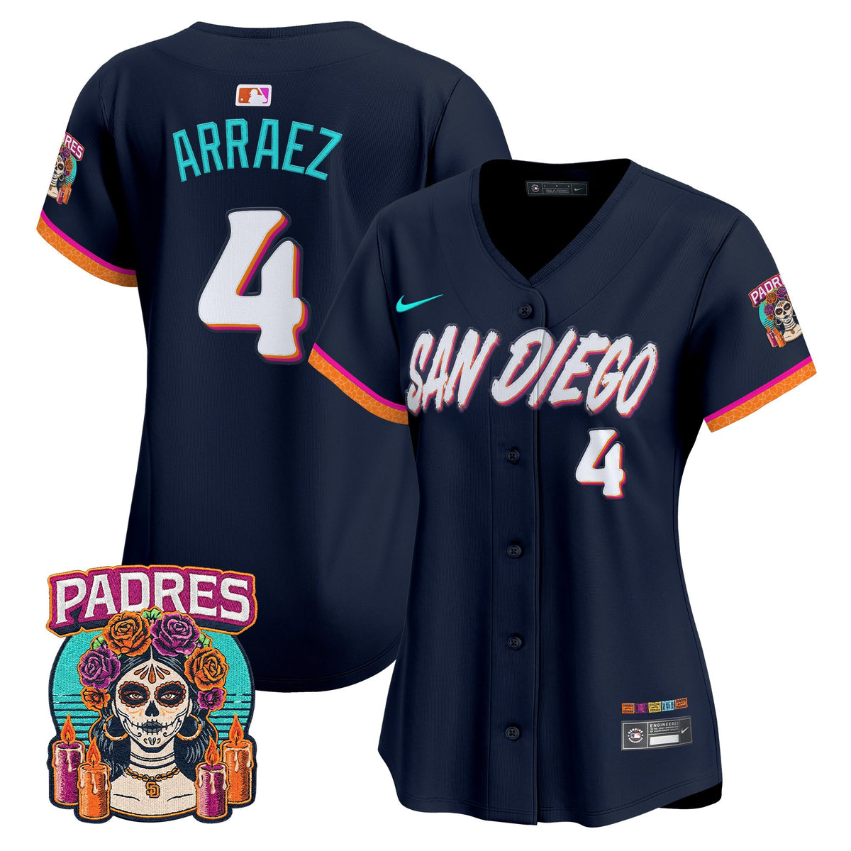 Women's San Diego Padres 2026 City Connect Vapor Premier Limited Jersey - All Stitched