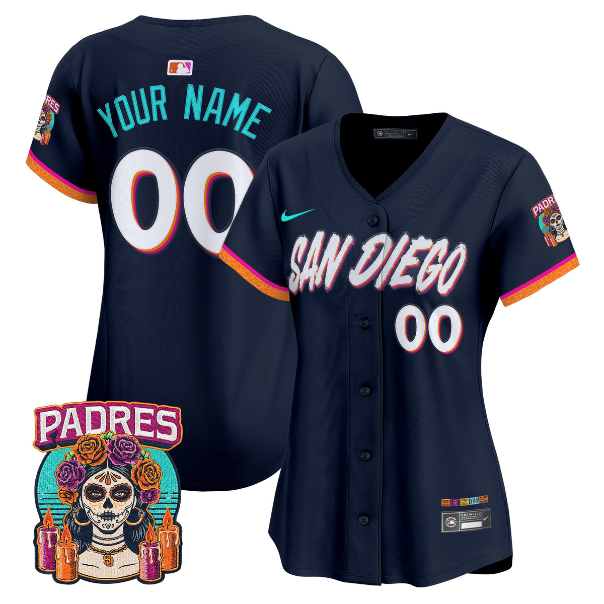 San Diego Padres 2026 City Connect Vapor Premier Limited Custom Jersey - All Stitched