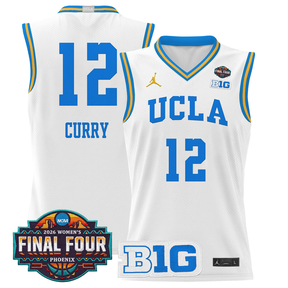 Men's size UCLA Bruins 2026 Women's Tournament Final Four Basketball Jersey - All Stitched