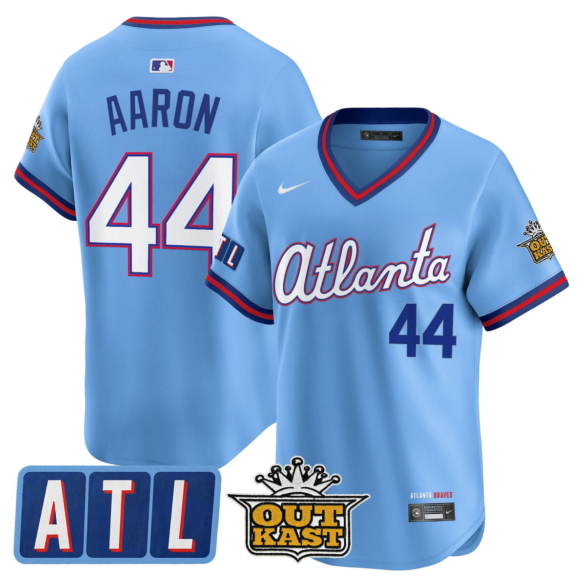 Men's Atlanta Braves 2026 City Connect x Outkast Vapor Premier Limited Jersey - All Stitched