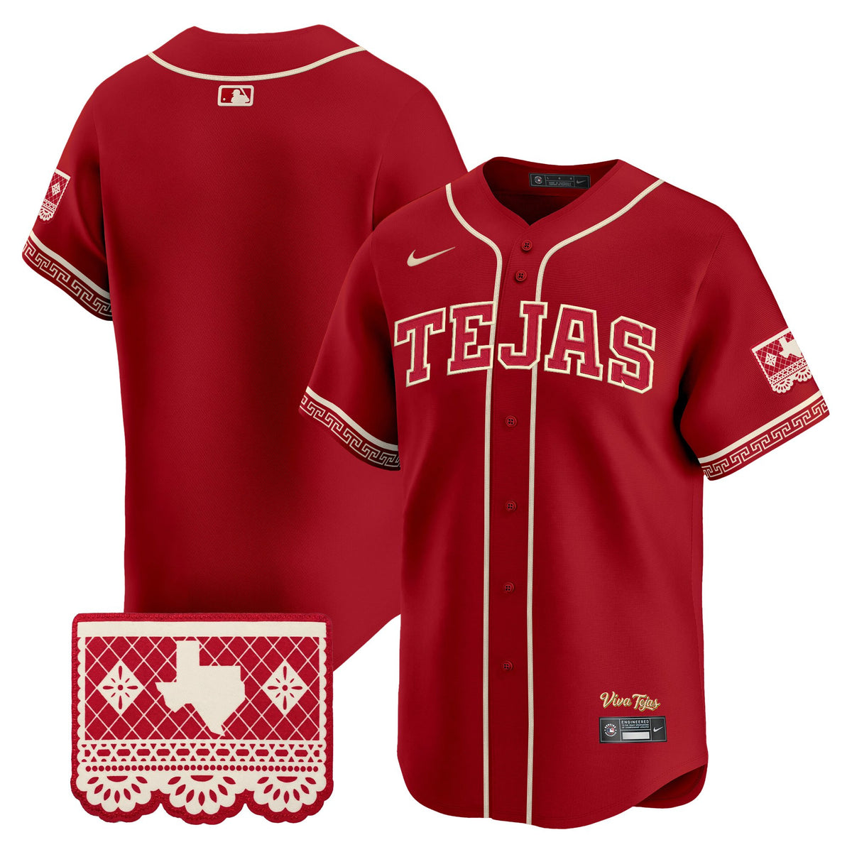 Men's Texas Rangers 2026 City Connect Vapor Premier Limited Jersey - All Stitched