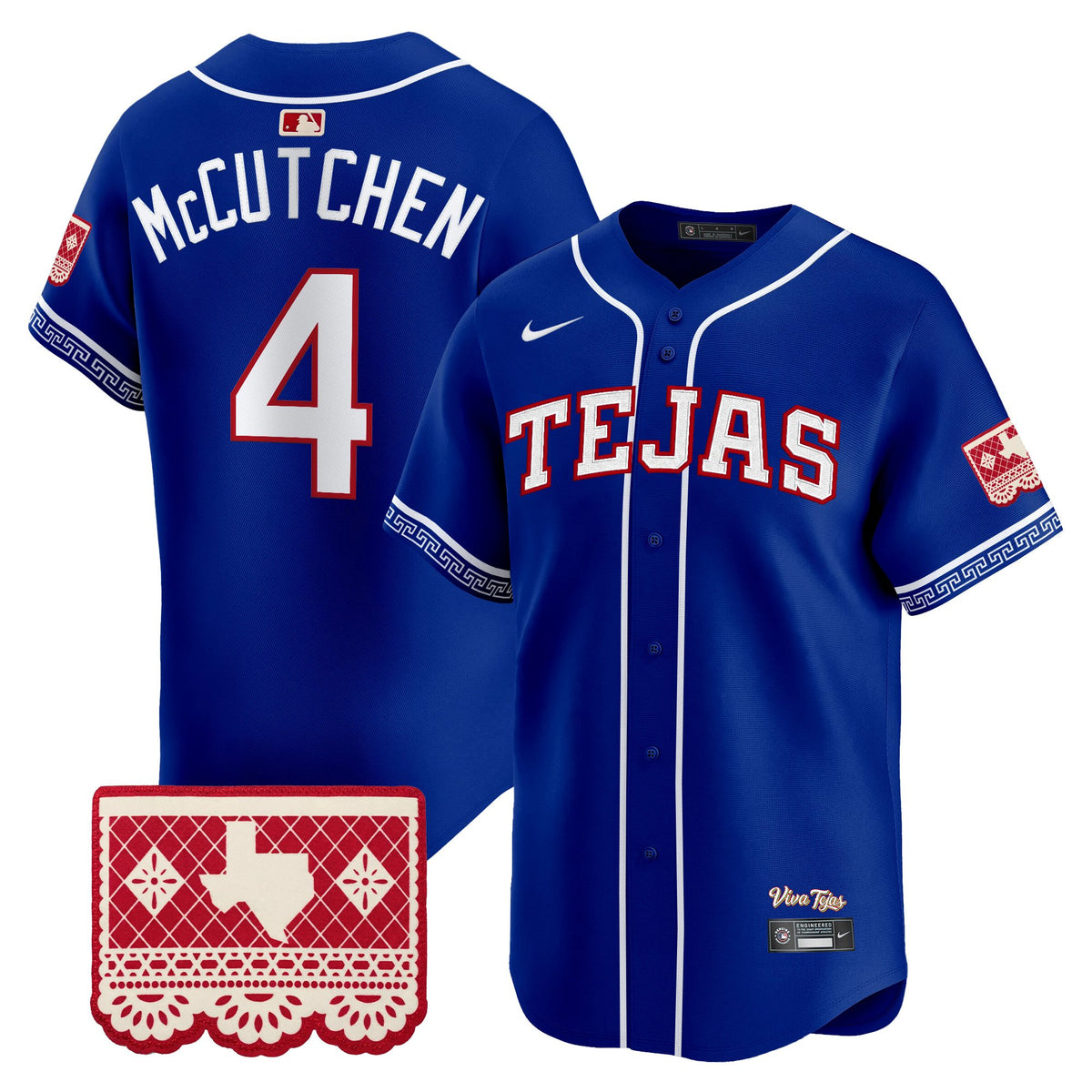 Men's Texas Rangers 2026 City Connect Vapor Premier Limited Jersey - All Stitched