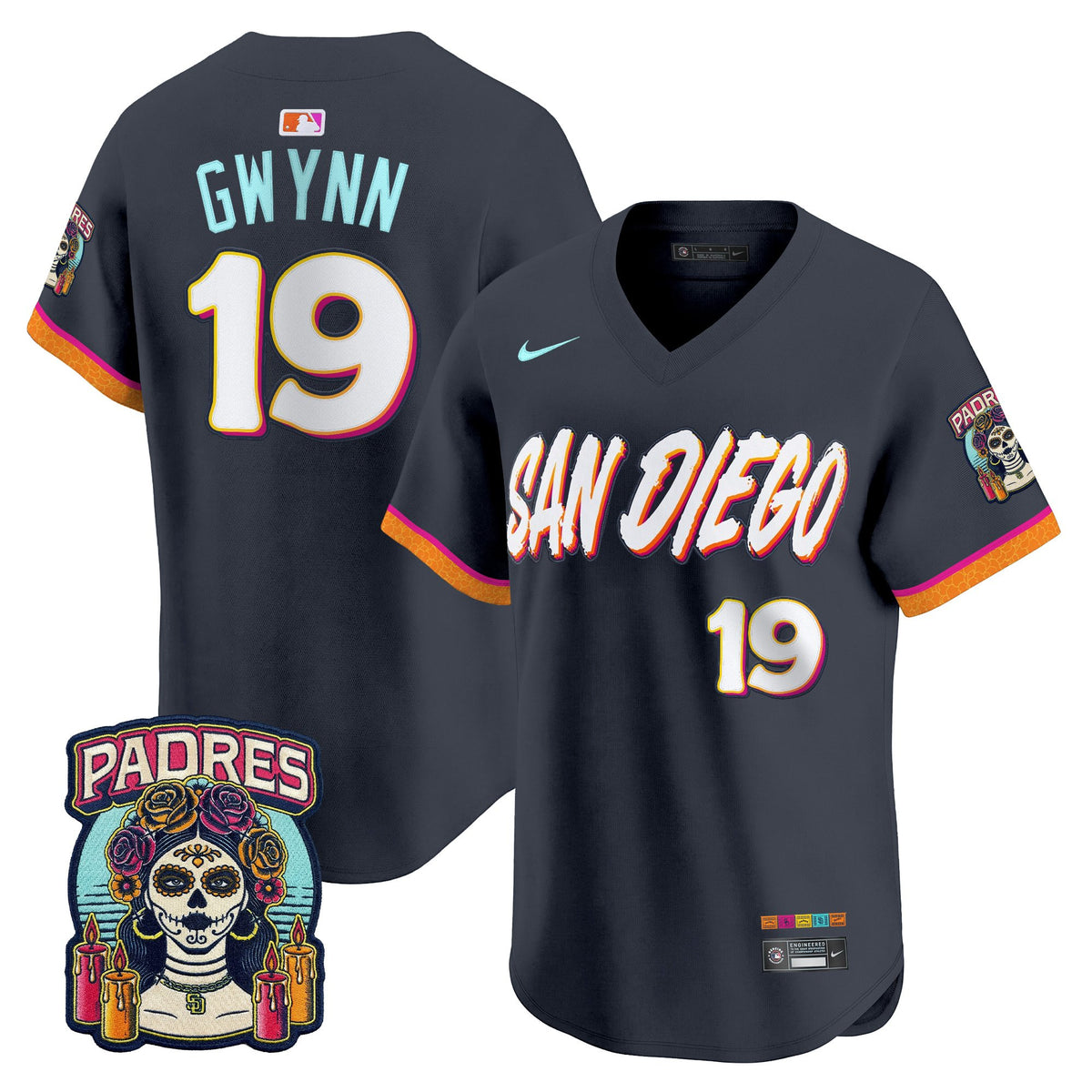 San Diego Padres 2026 City Connect Vapor Premier Limited Jersey V2 - All Stitched