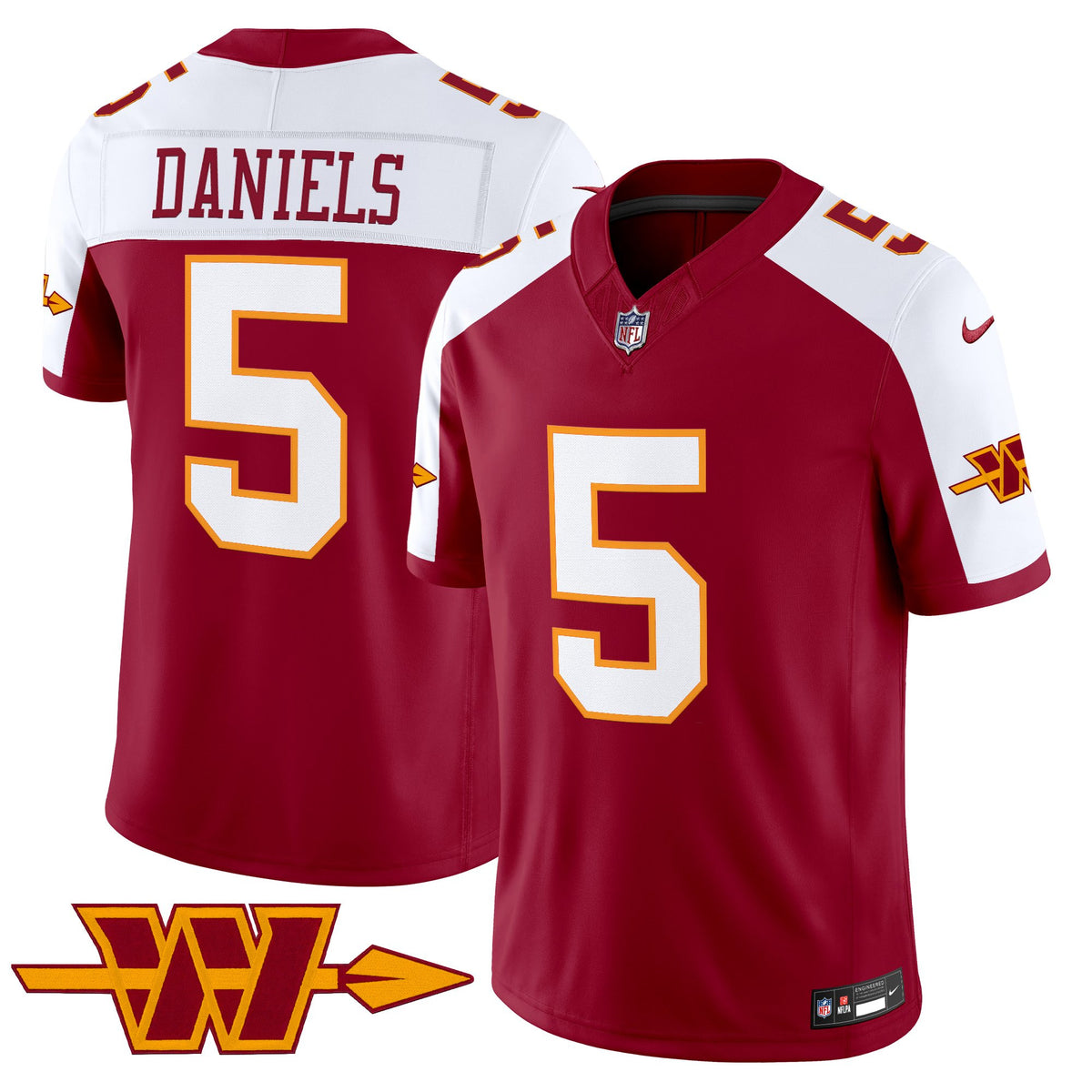 Men's Washington Commanders Throwback Vapor Limited Jersey - All Stitched
