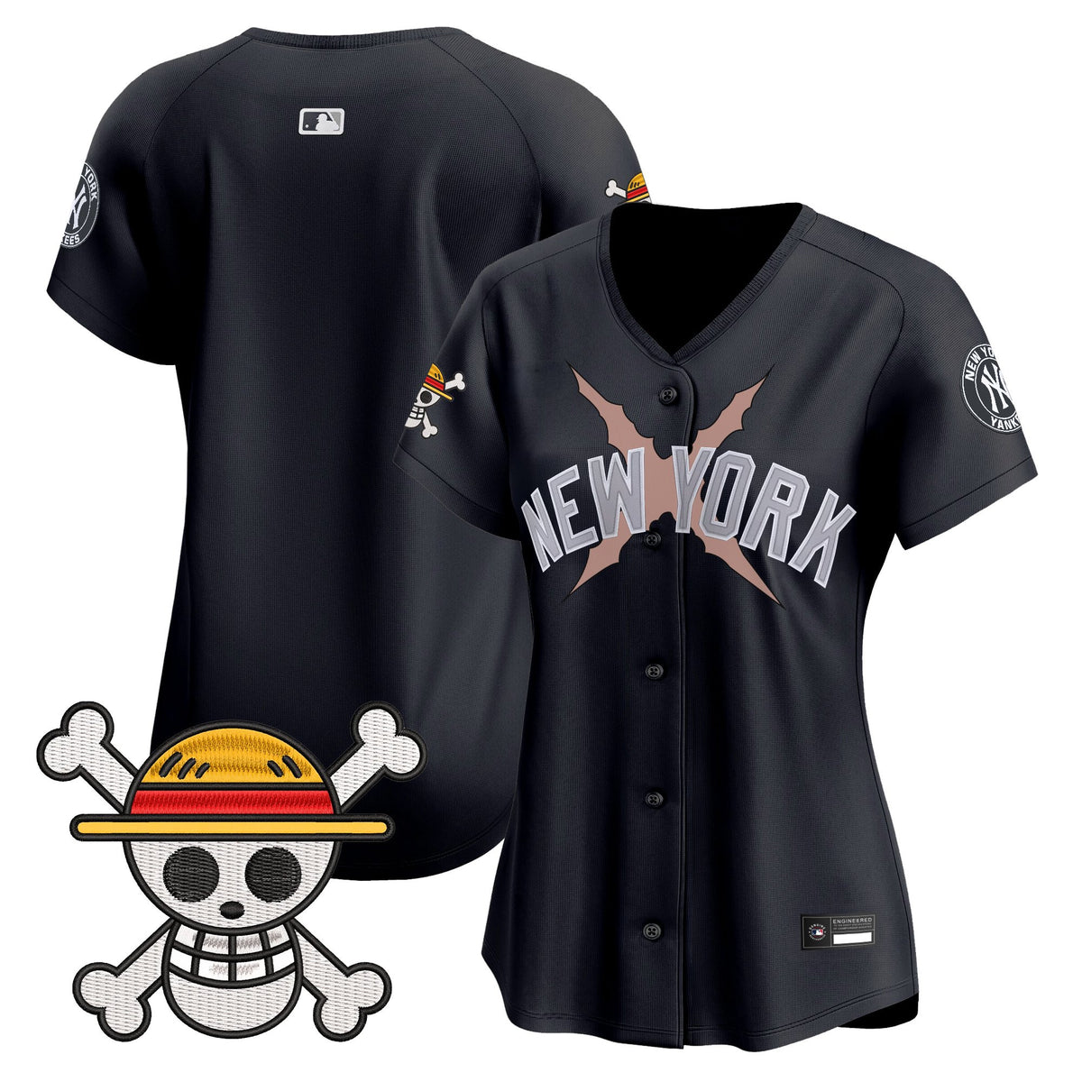 Women's New York Yankees x One Piece Vapor Premier Limited Jersey - Stitched