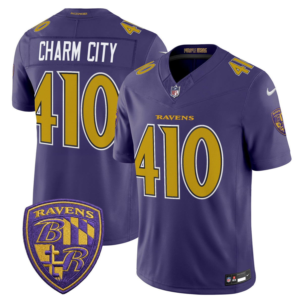 Men's Baltimore Ravens 2026 Vapor Limited Jersey - All Stitched