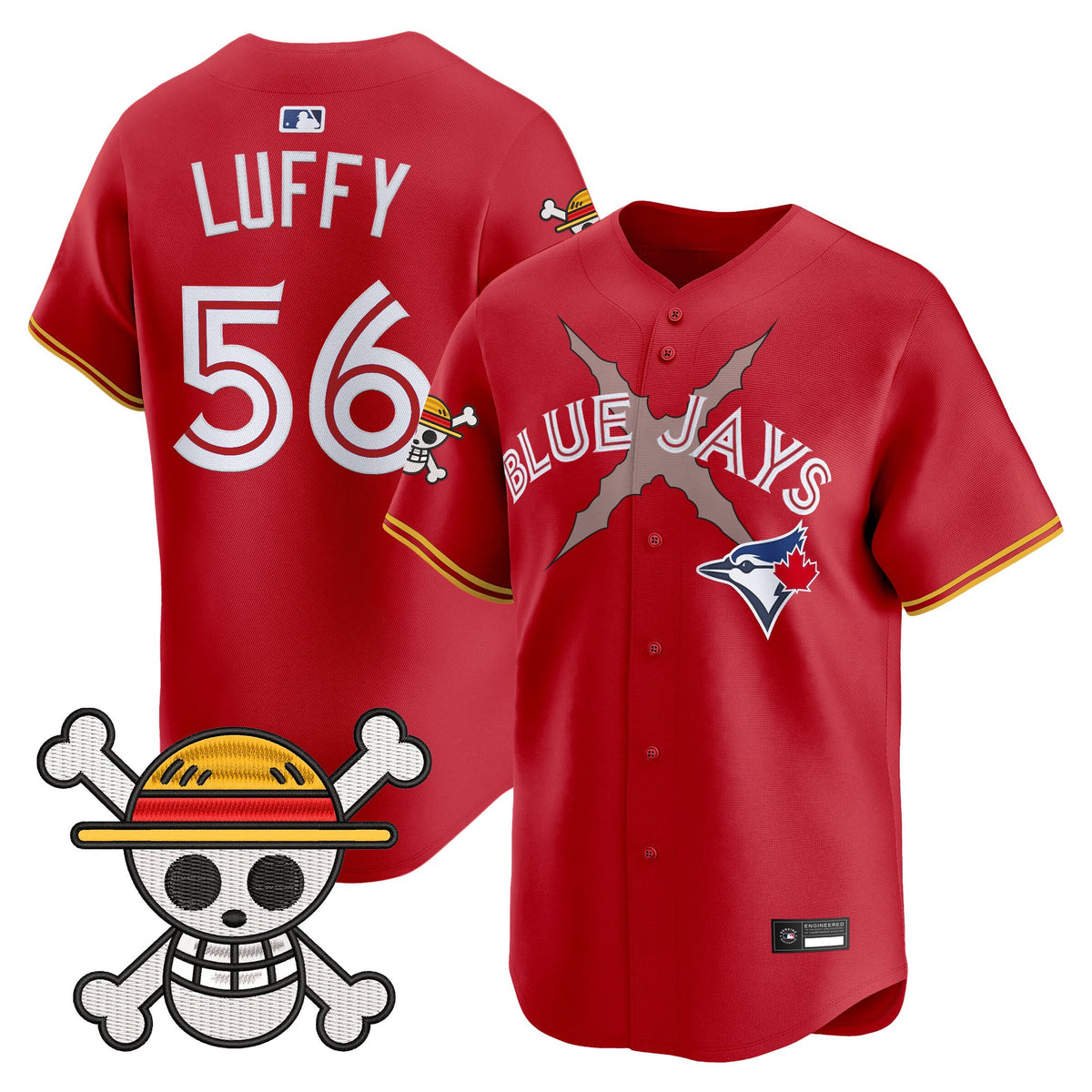 Men's Blue Jays x One Piece Vapor Premier Limited Jersey - Stitched