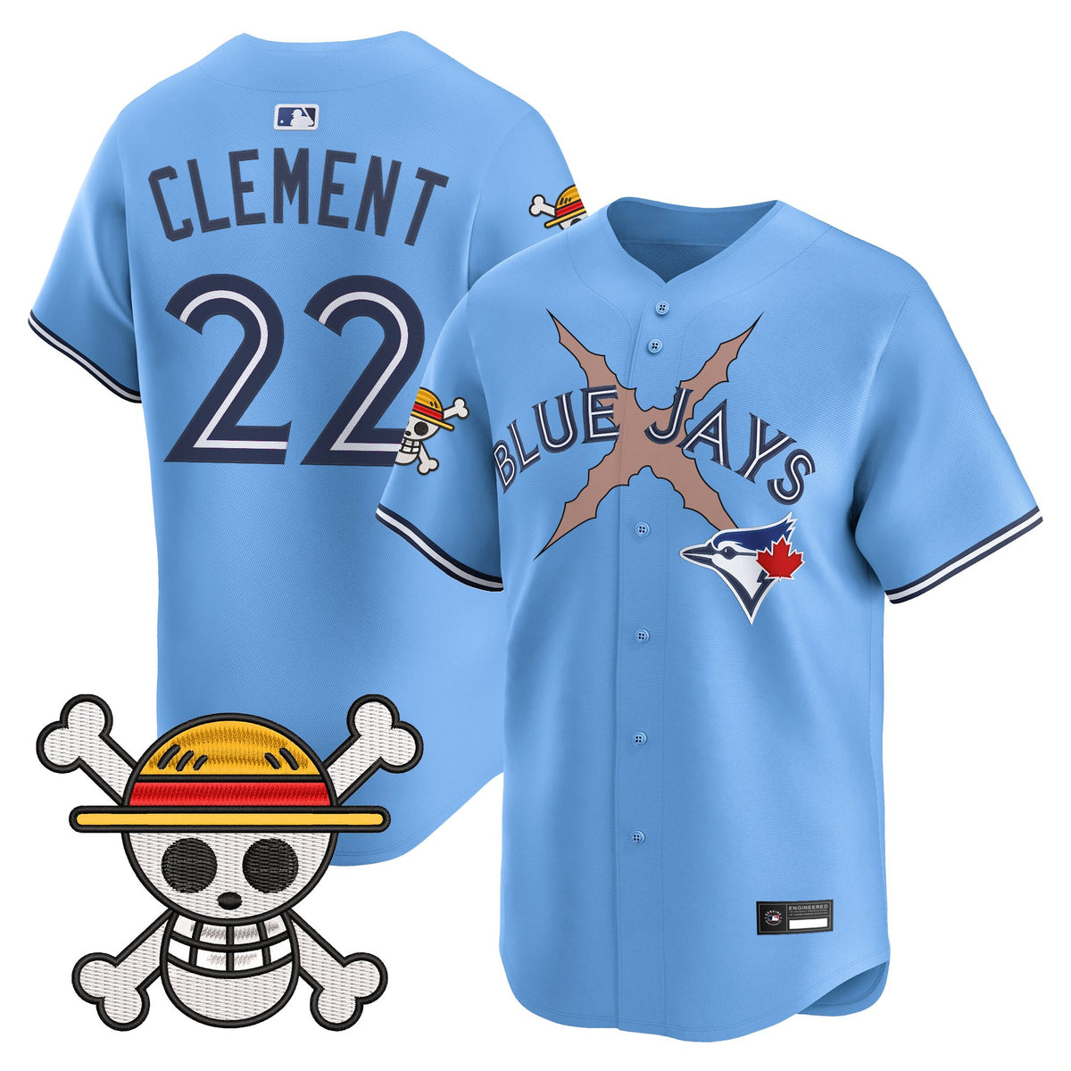 Men's Blue Jays x One Piece Vapor Premier Limited Jersey - Stitched