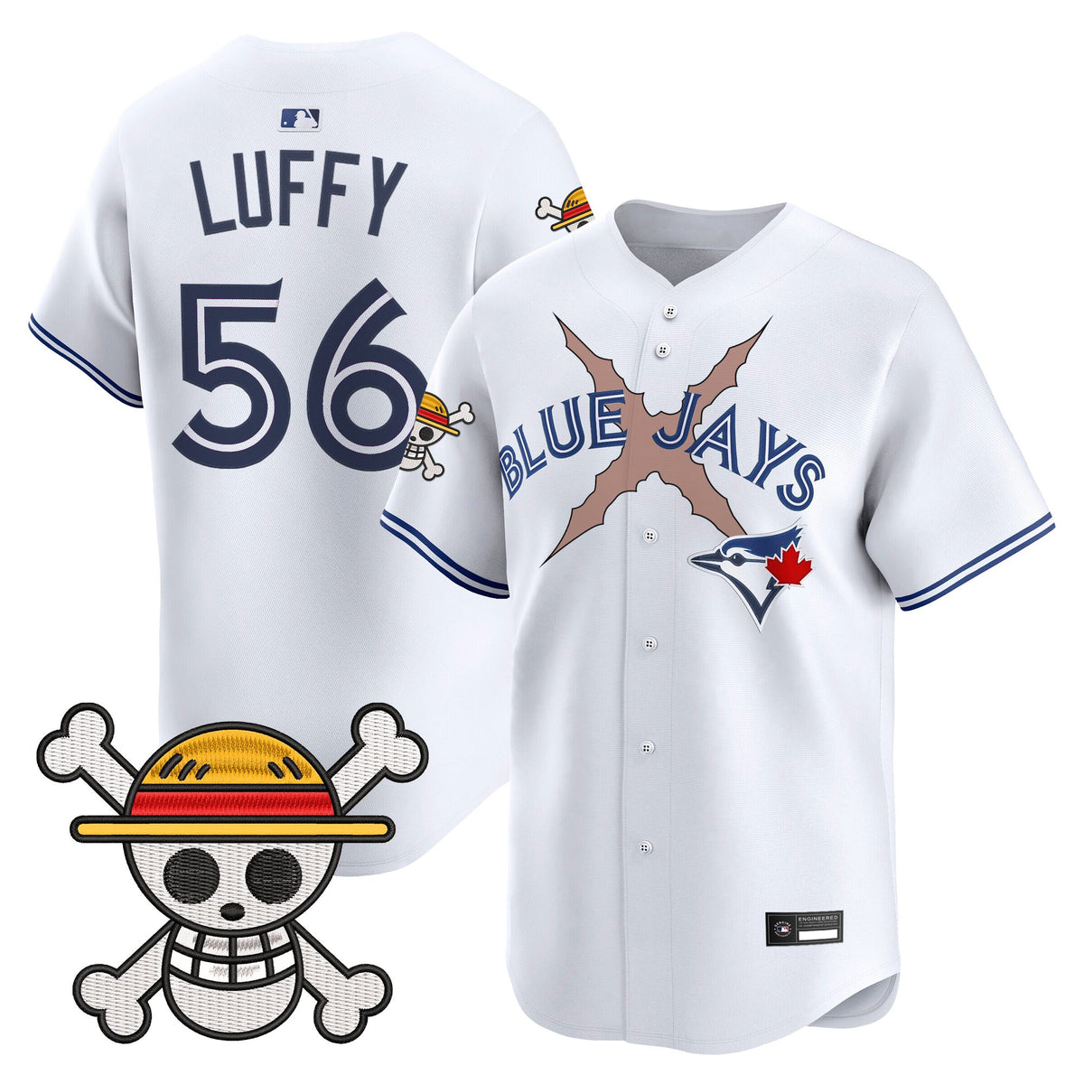 Men's Blue Jays x One Piece Vapor Premier Limited Jersey - Stitched