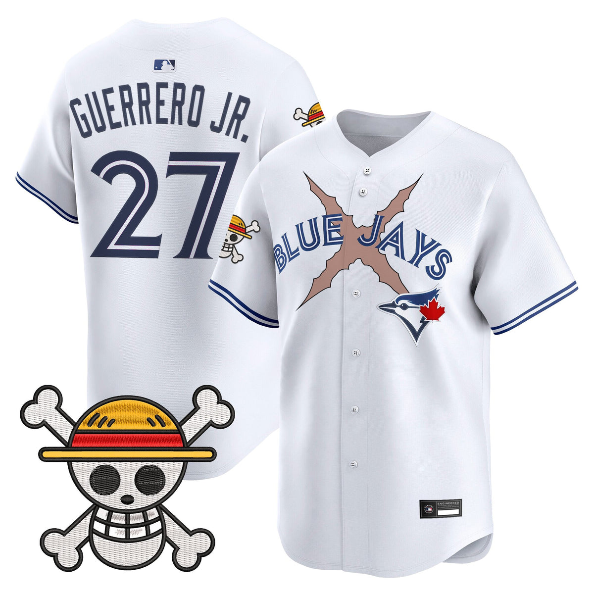 Men's Blue Jays x One Piece Vapor Premier Limited Jersey - Stitched