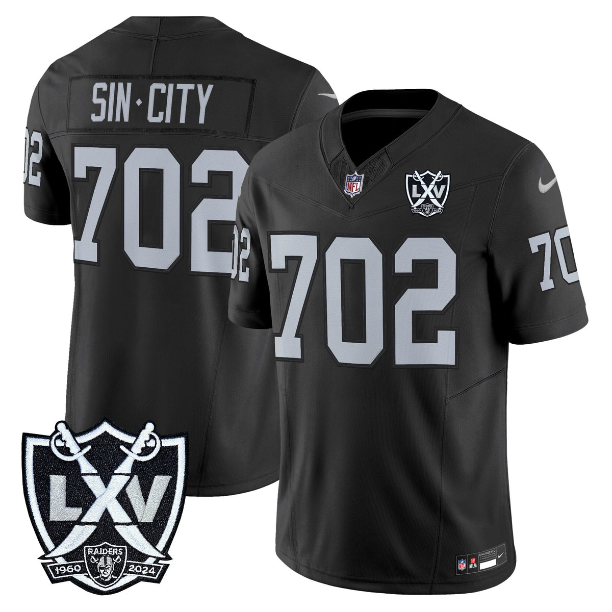 Men's Las Vegas Raiders 2026 Vapor Limited Jersey - All Stitched