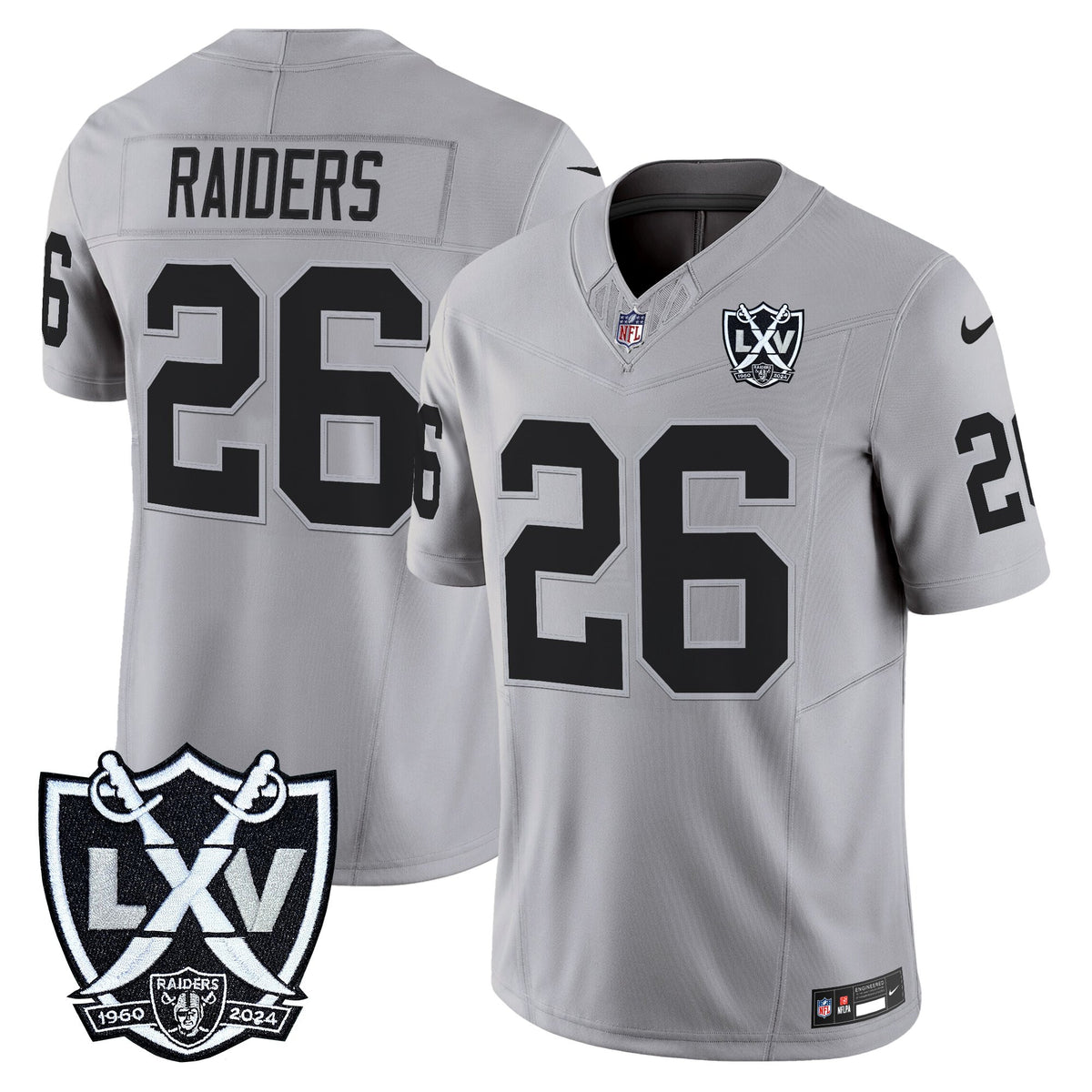 Men's Las Vegas Raiders 2026 Vapor Limited Jersey - All Stitched