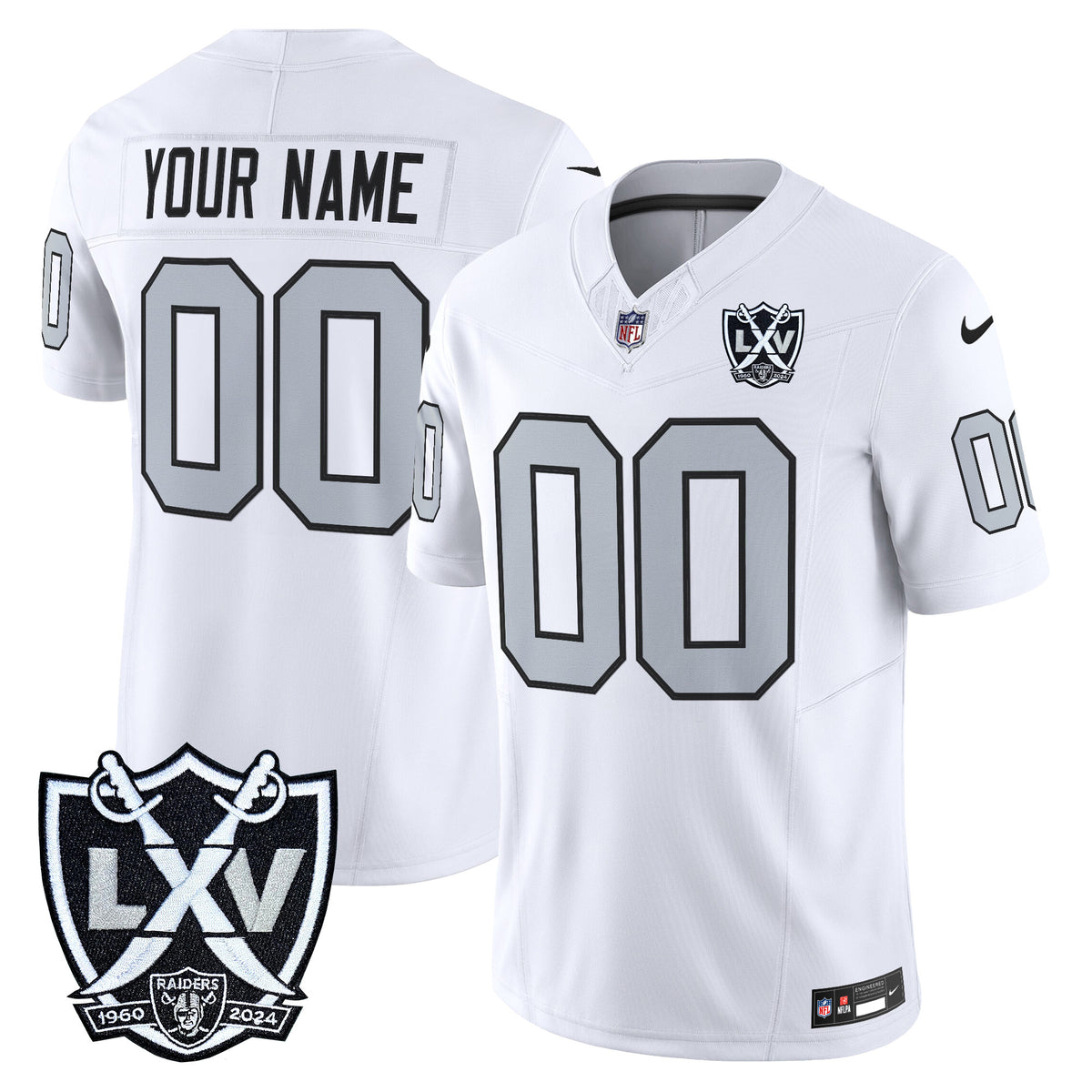 Las Vegas Raiders 2026 Vapor Limited Custom Jersey - All Stitched
