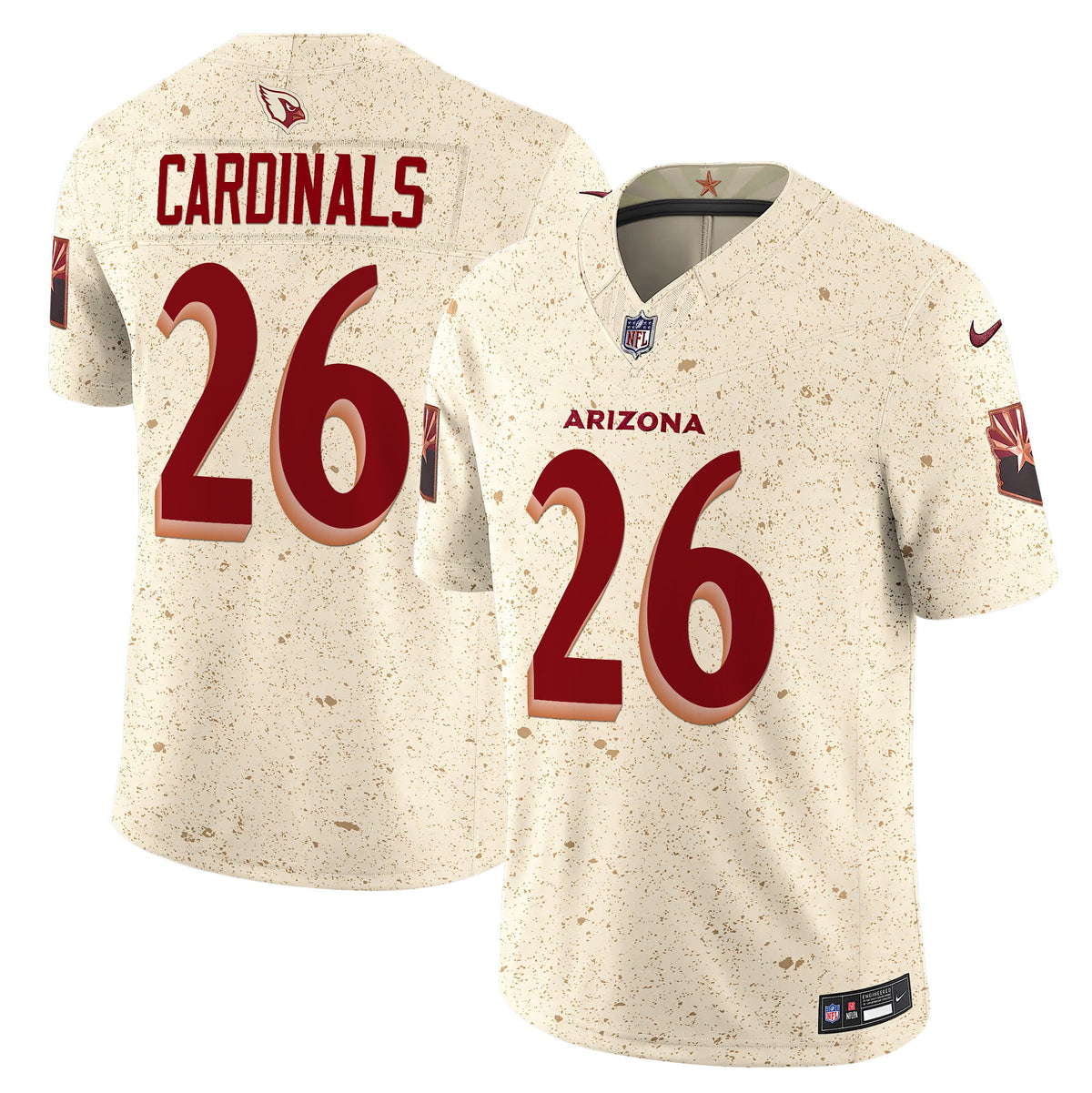 Men's Arizona Cardinals 2025 "Rivalries" Vapor Limited Jersey - All Stitched