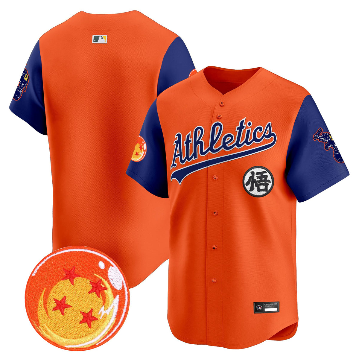 Men's Athletics x Dragon Ball Vapor Premier Limited Jersey - All Stitched