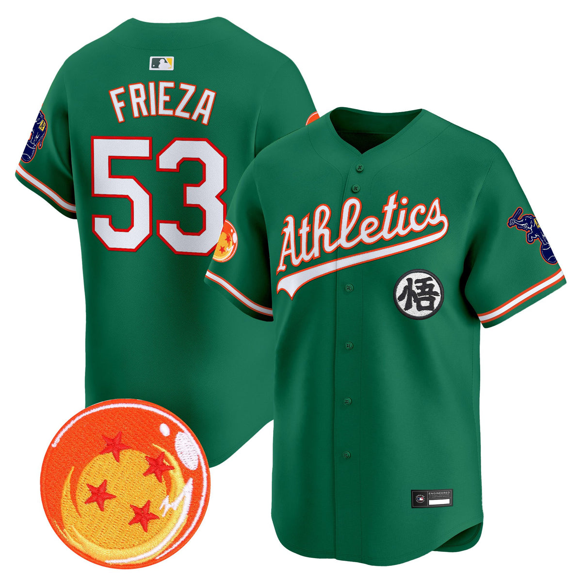 Men's Athletics x Dragon Ball Vapor Premier Limited Jersey - All Stitched