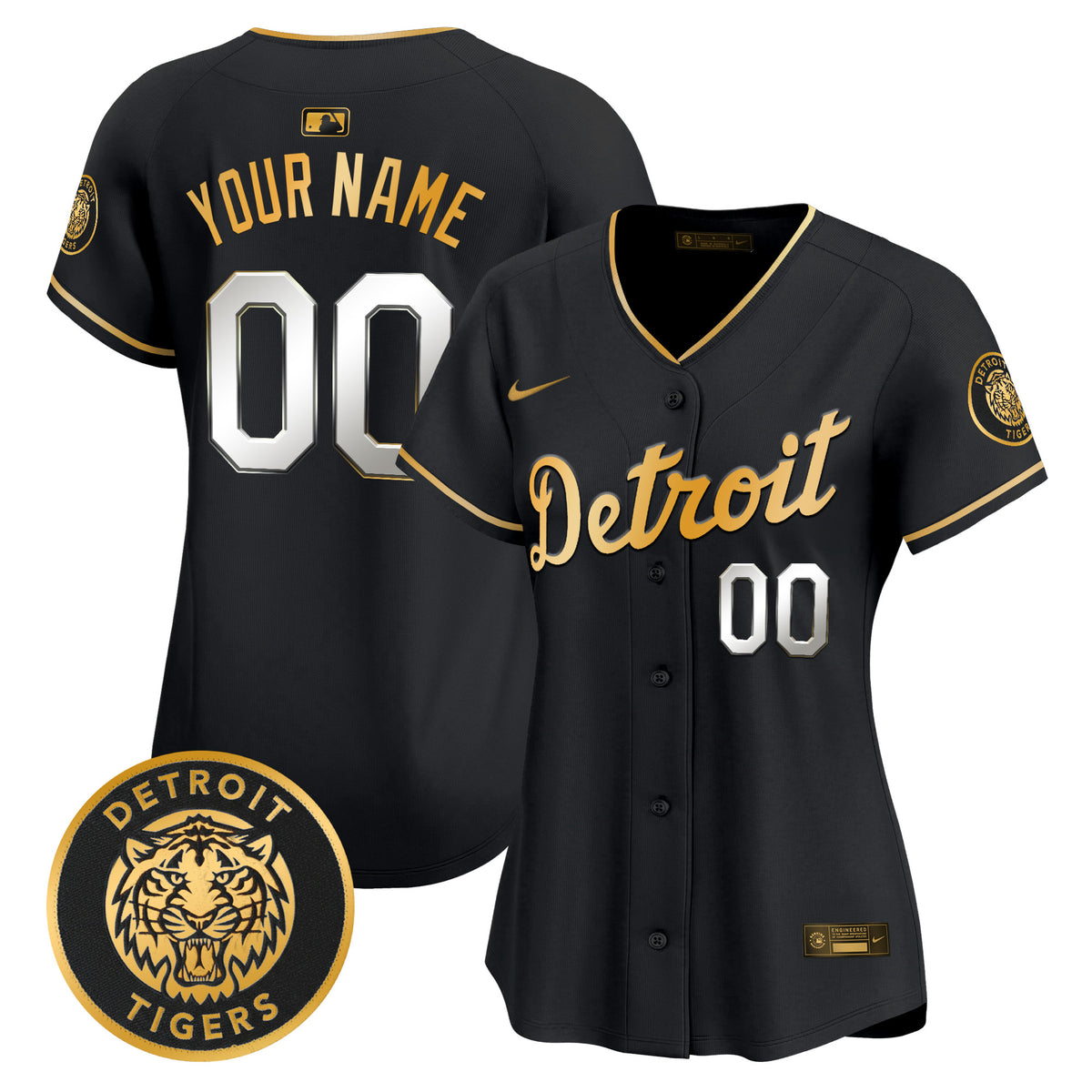 Detroit Tigers 2026 Alternate Vapor Premier Limited Custom Jersey - All Stitched