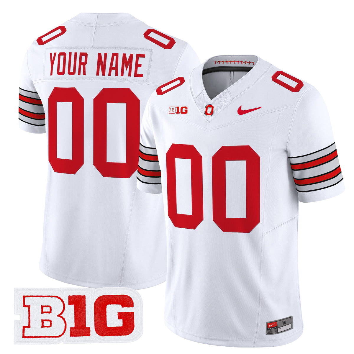 Ohio State Buckeyes 2026 "Tunnel Vision" Vapor Limited Custom Jersey - All Stitched