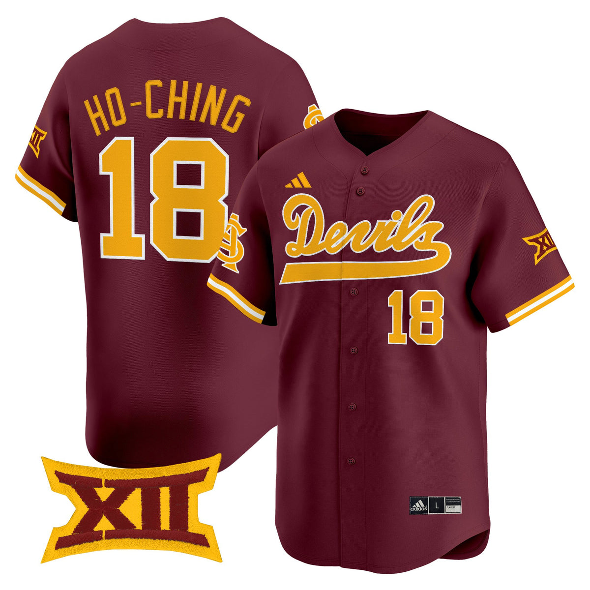 Men's size - Sun Devils Softball Vapor Premier Limited Jersey - All Stitched