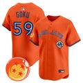 Men's Blue Jays x Dragon Ball Vapor Premier Limited Jersey - All Stitched