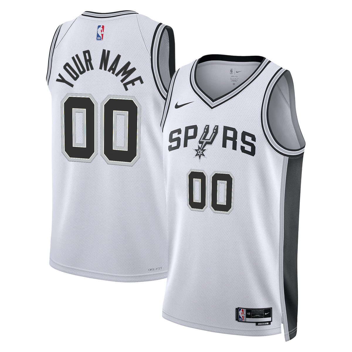 San Antonio Spurs Custom Jersey Collection - All Stitched