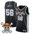 Men's San Antonio Spurs x One Piece Jersey Collection - Stitched
