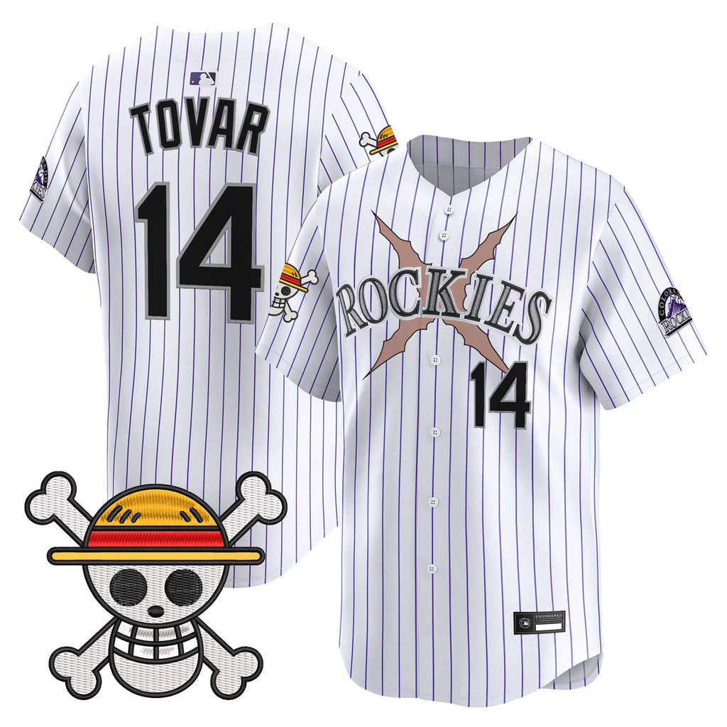 Men's Colorado Rockies x One Piece Vapor Premier Limited Jersey - Stitched
