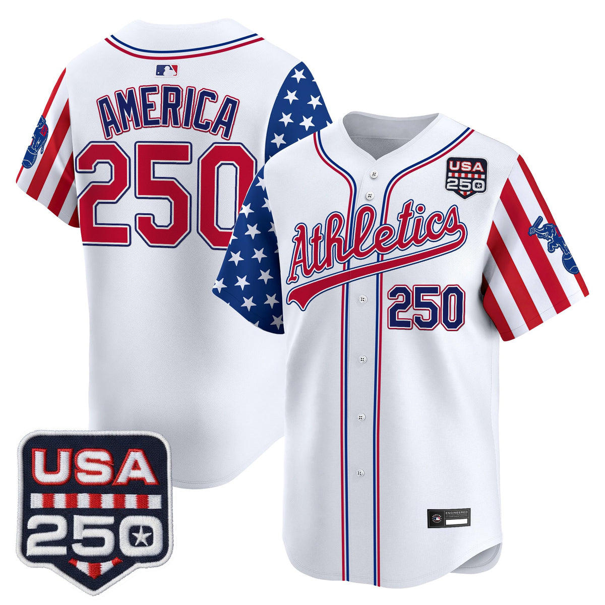 Men's Athletics "America 250 Edition" Vapor Premier Limited Jersey - All Stitched