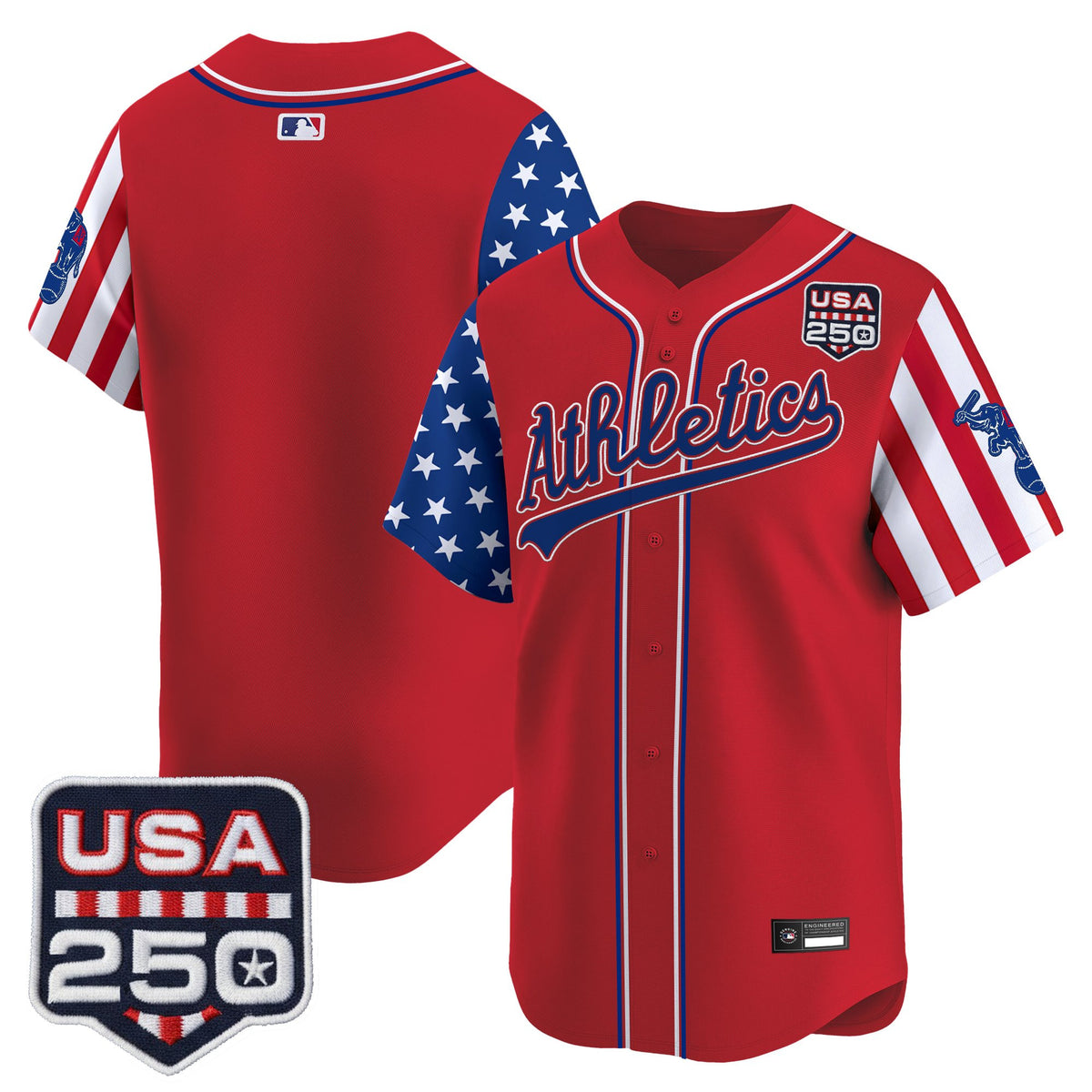 Men's Athletics "America 250 Edition" Vapor Premier Limited Jersey - All Stitched