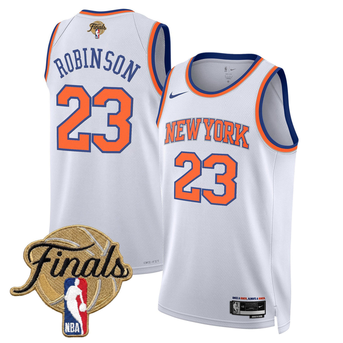 Men's New York Knicks 2026 Finals Swingman Jersey V2 - All Stitched