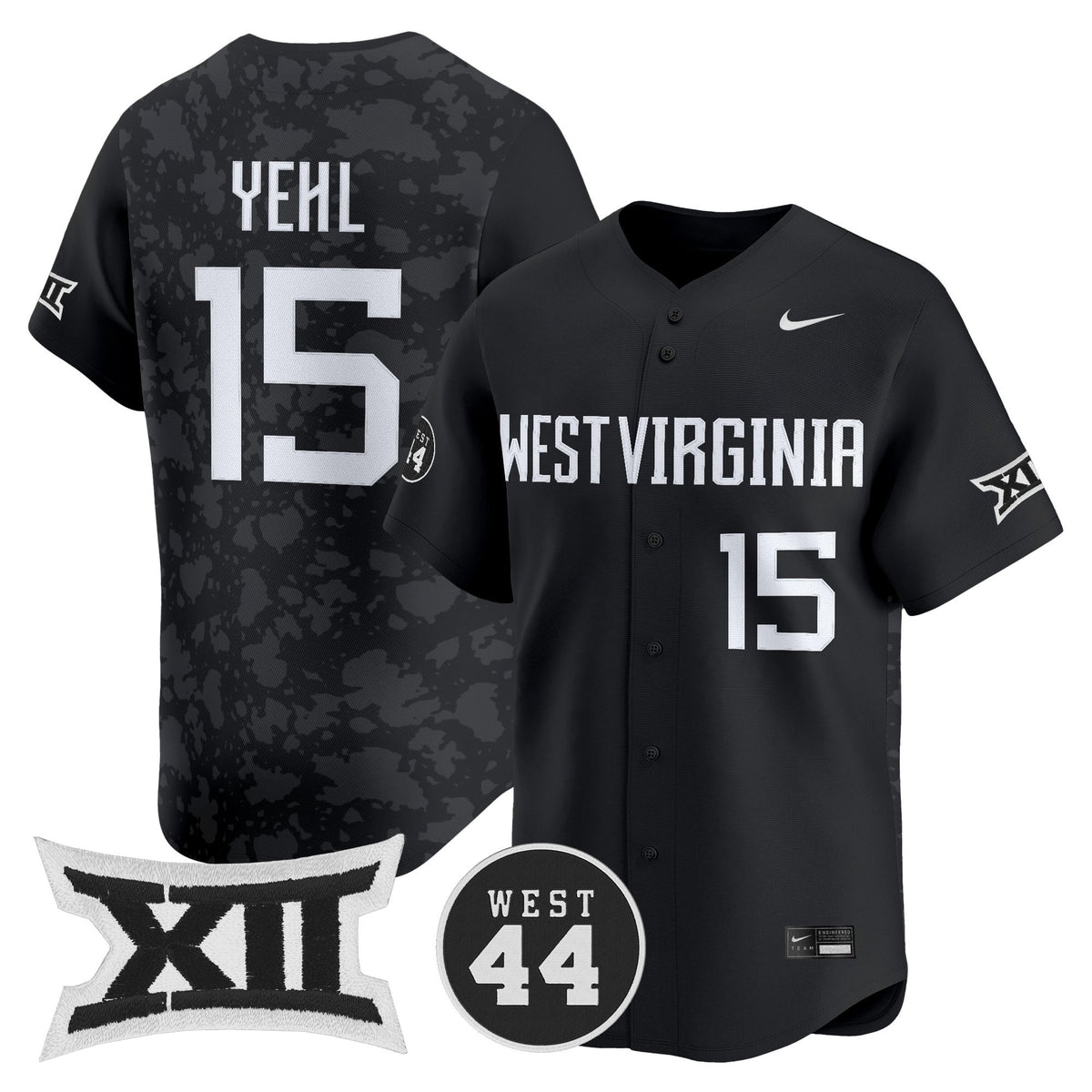 Men's West Virginia Mountaineers 2026 Vapor Premier Limited Jersey - All Stitched