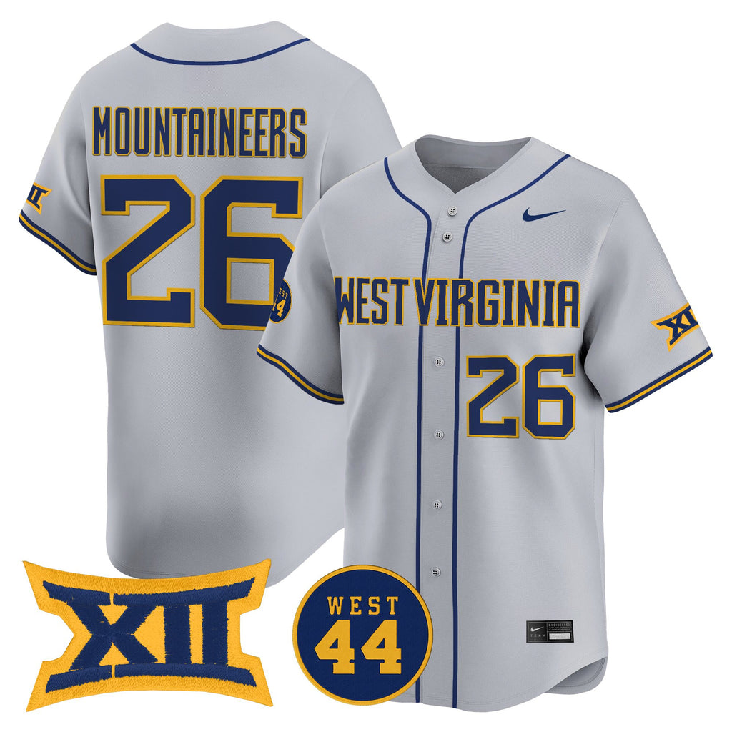 Men's West Virginia Mountaineers 2026 Vapor Premier Limited Jersey - All Stitched