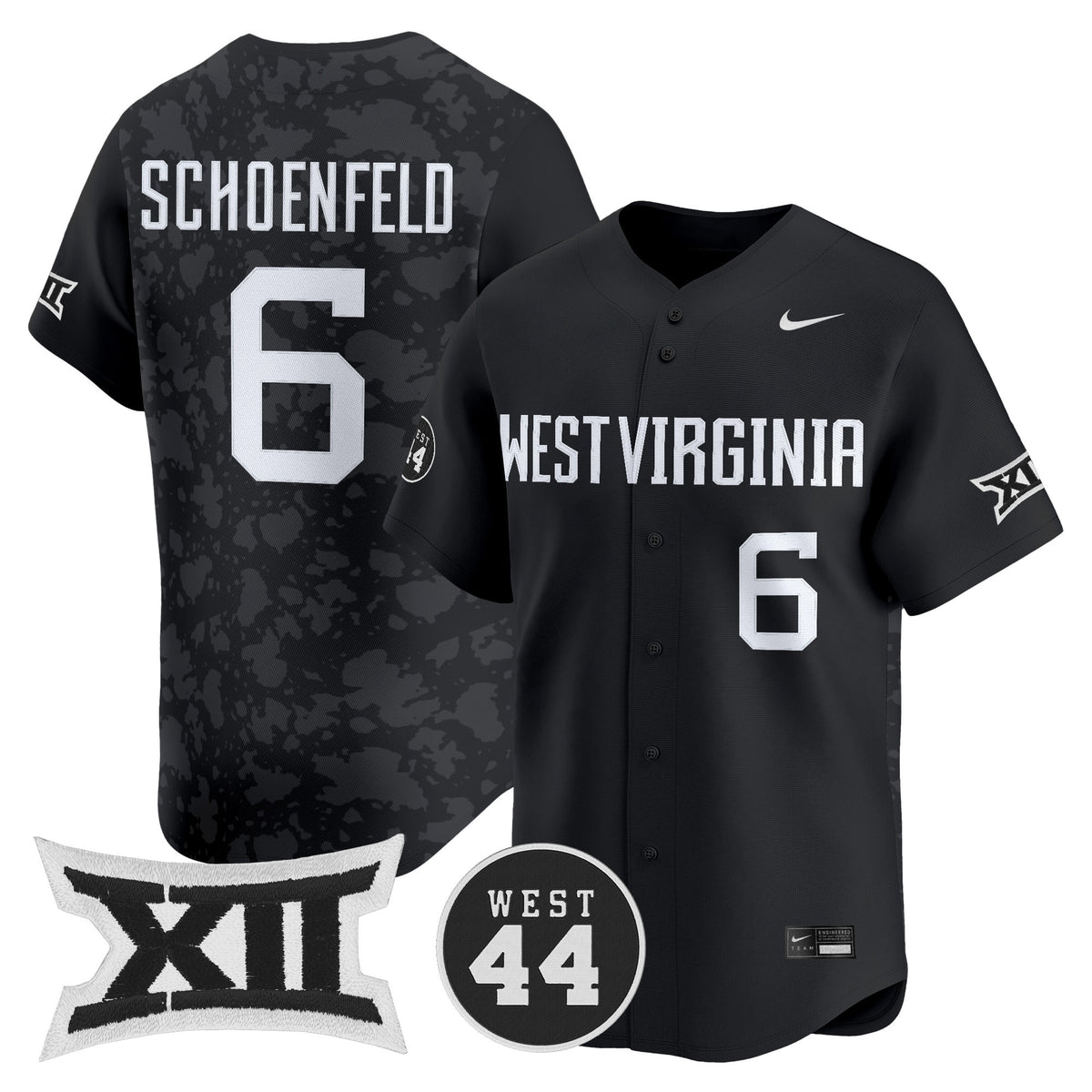 Men's West Virginia Mountaineers 2026 Vapor Premier Limited Jersey - All Stitched