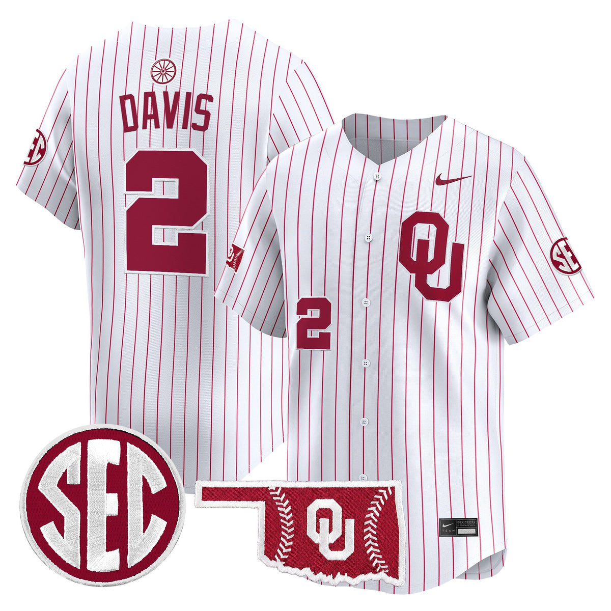 Men's Oklahoma Sooners 2026 Vapor Premier Limited Jersey - All Stitched
