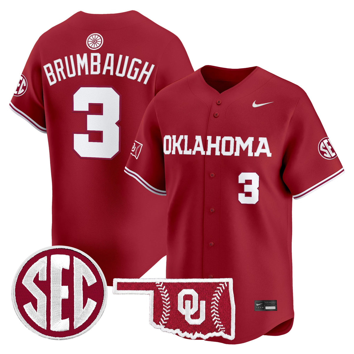 Men's Oklahoma Sooners 2026 Vapor Premier Limited Jersey - All Stitched