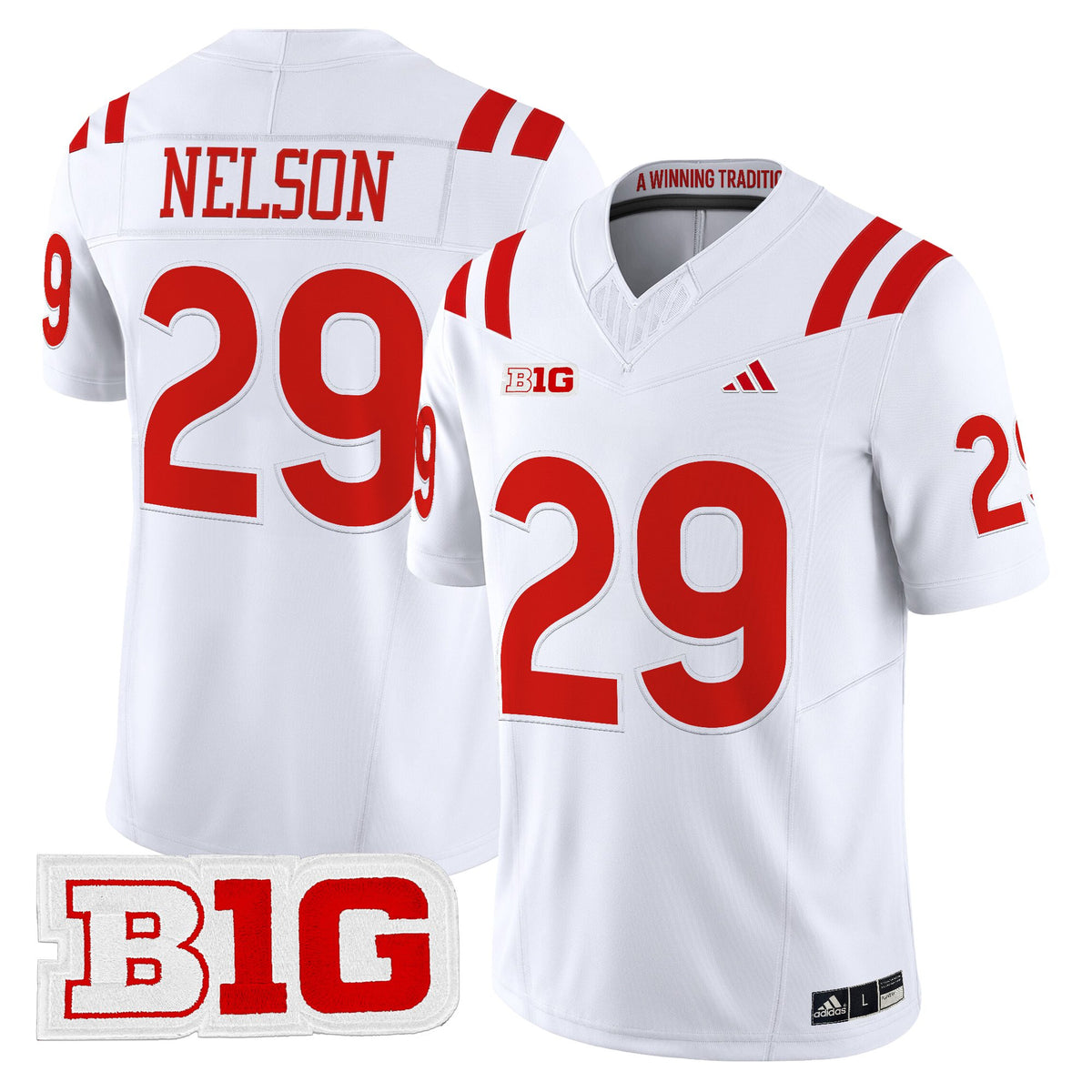 Men's Nebraska Cornhuskers 2026 Vapor Limited Jersey - All Stitched