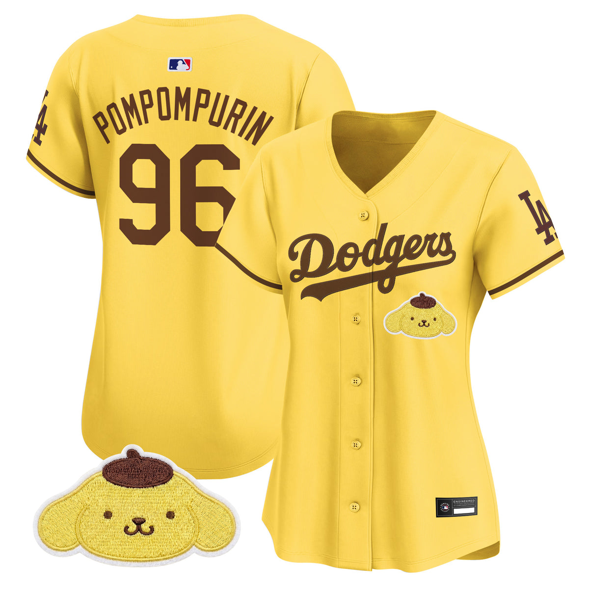 Los Angeles Dodgers x Sanrio Friends Vapor Premier Limited Jersey - All Stitched