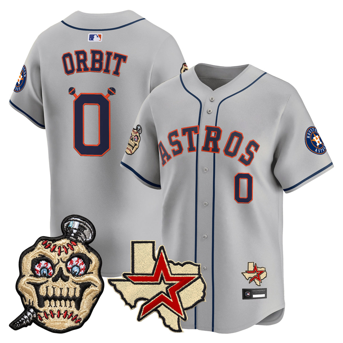 Men's Houston Astros Screwed Up Click Vapor Premier Limited Jersey - All Stitched
