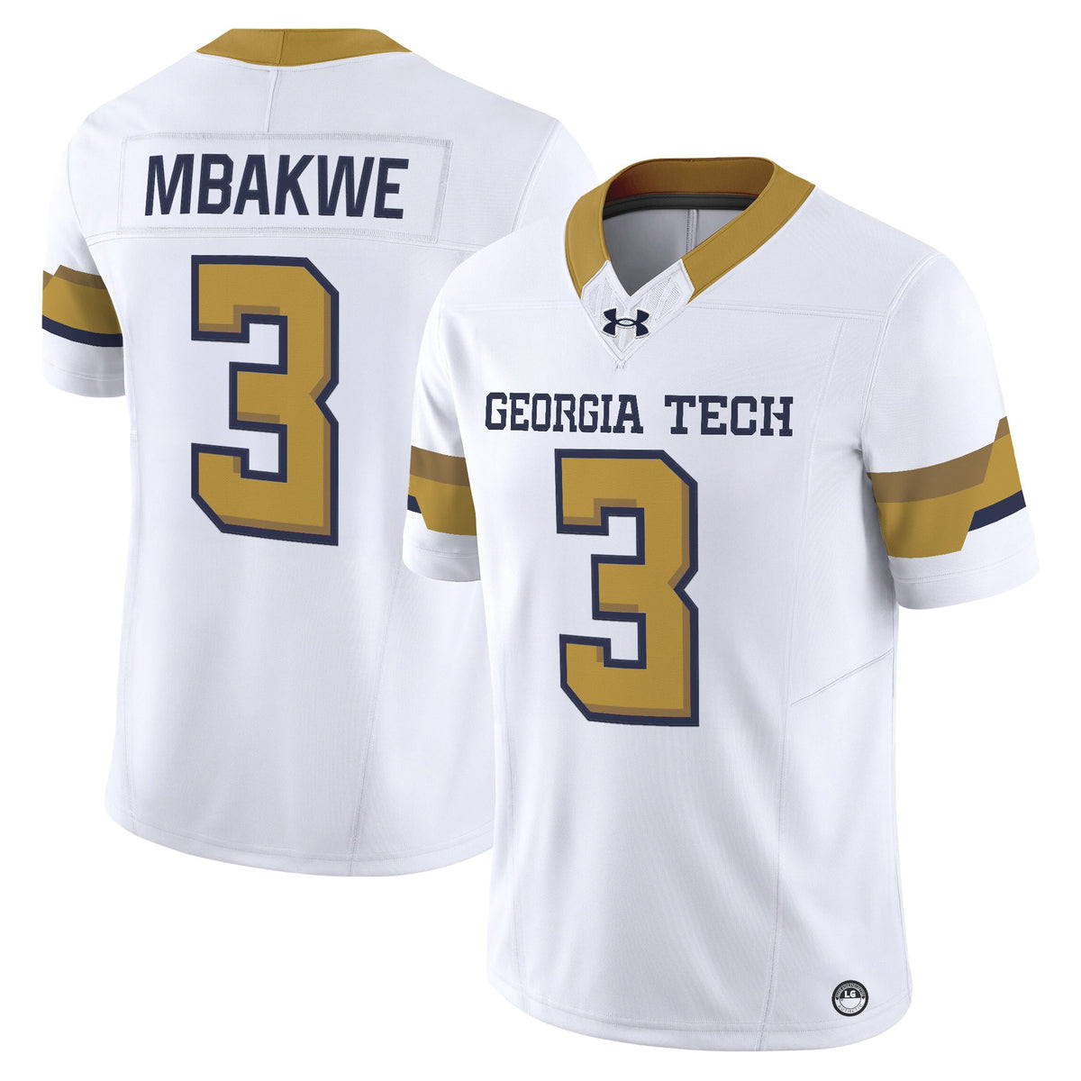 Men's Georgia Tech Yellow Jackets 2026 Vapor Limited Jersey - All stitched
