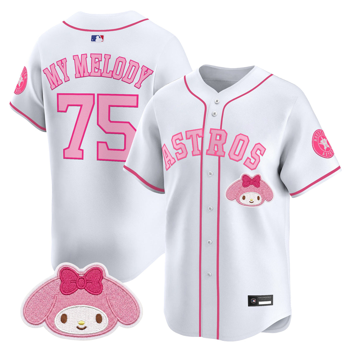 Houston Astros x Sanrio Friends Vapor Premier Limited Jersey - All Stitched