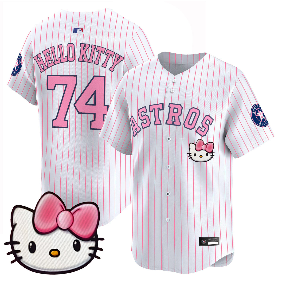 Houston Astros x Sanrio Friends Vapor Premier Limited Jersey - All Stitched
